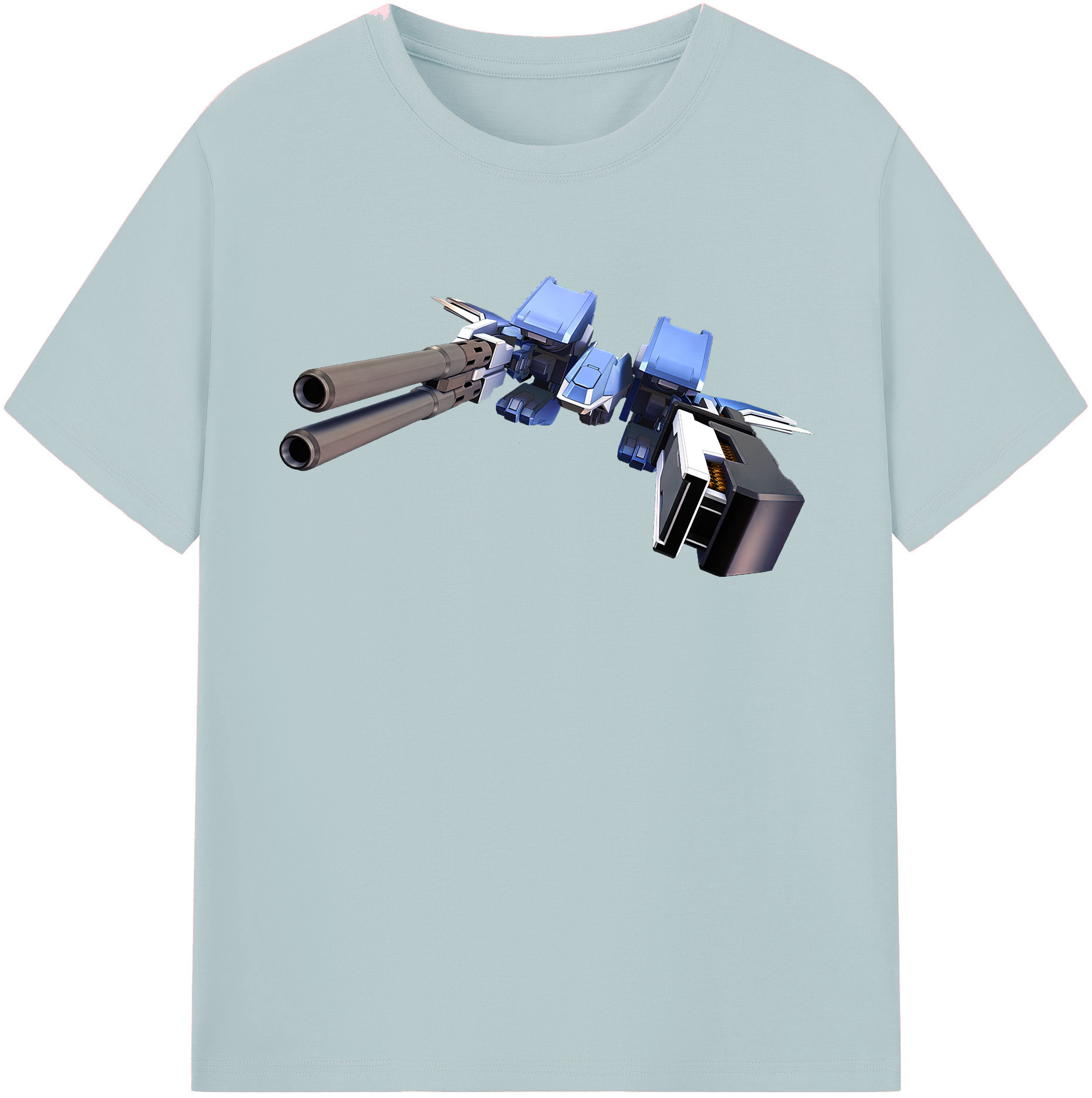（画像用） 機動戦士ガンダム Mobile Suit Gundam 綿100％半袖Tシャツ（フロントプリント）